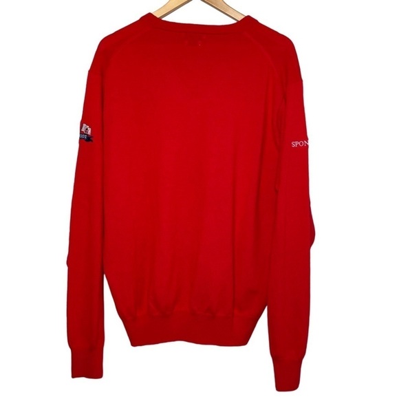 Peter Millar 100% Merino Wool V-Neck Pullover Sweater - Picture 2 of 8